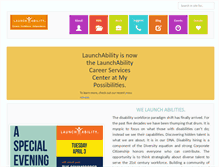 Tablet Screenshot of launchability.org